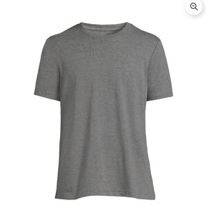 George Men's Heather Gray Short Sleeve Crew Tee